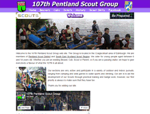 Tablet Screenshot of 107th.org.uk